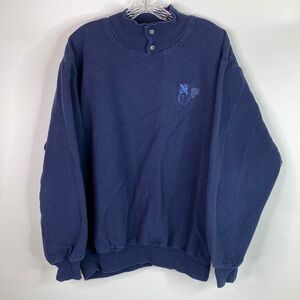 Vintage Crazy Shirts Maui Surf Co. Blue Pullover Sweatshirt Large